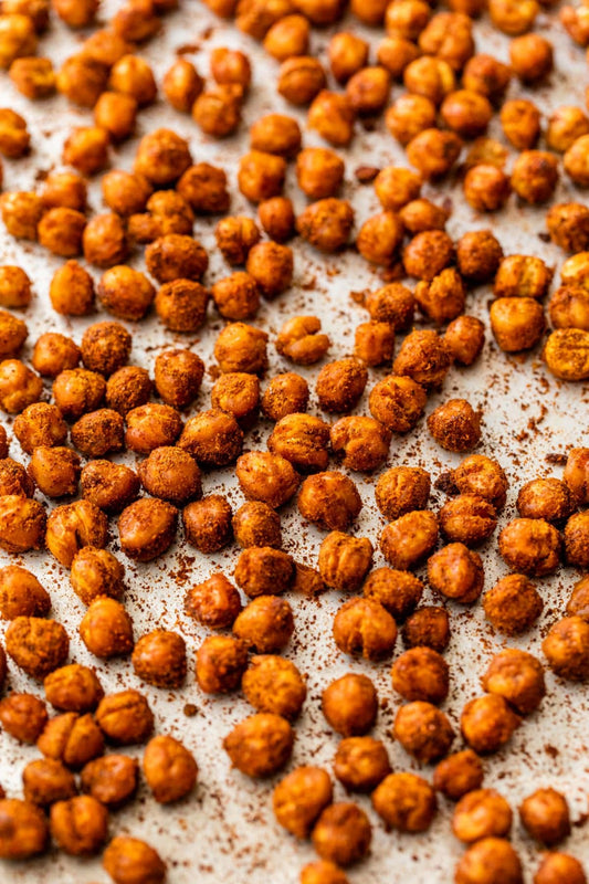 Lemon Cumin Crispy Chickpeas
